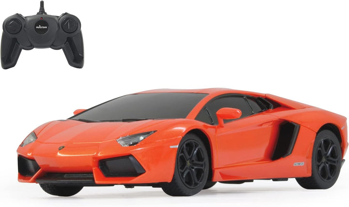 Lamborghini Aventador 1:24 2,4GHz - offiziell lizenziert, ca zu 1 Stunde Fahrzeit bei ca. 9 Km/h, pe
