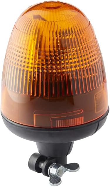 HELLA - Halogen-Rundumkennleuchte - KL Rotaflex - 12V - Gelb - Rohrstutzen - Menge: 1 - 2RL 006 846-