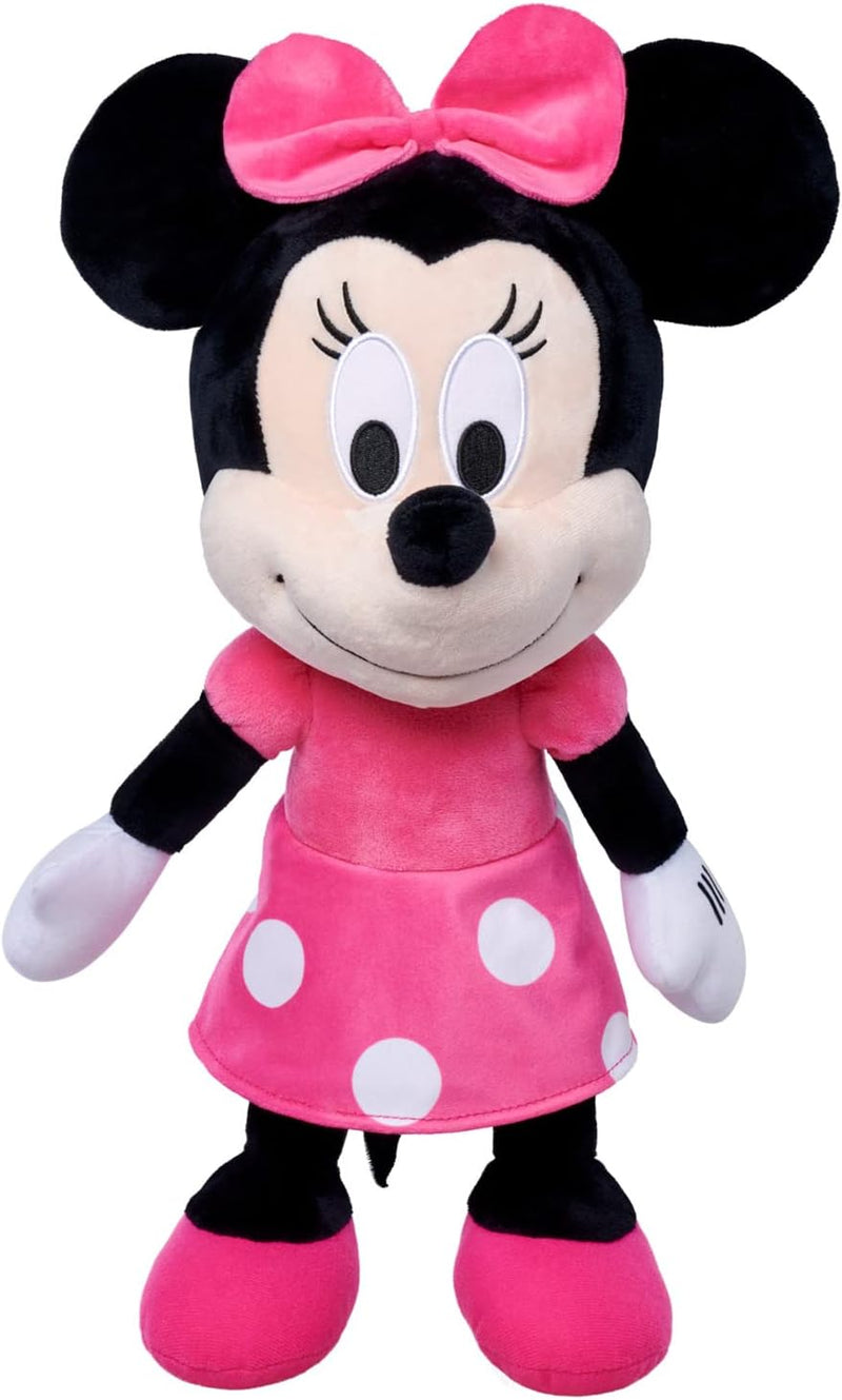 Simba 6315870382 Disney Happy Friends, Minnie Mouse, 48cm Plüschtier, Micky Maus, ab den ersten Lebe