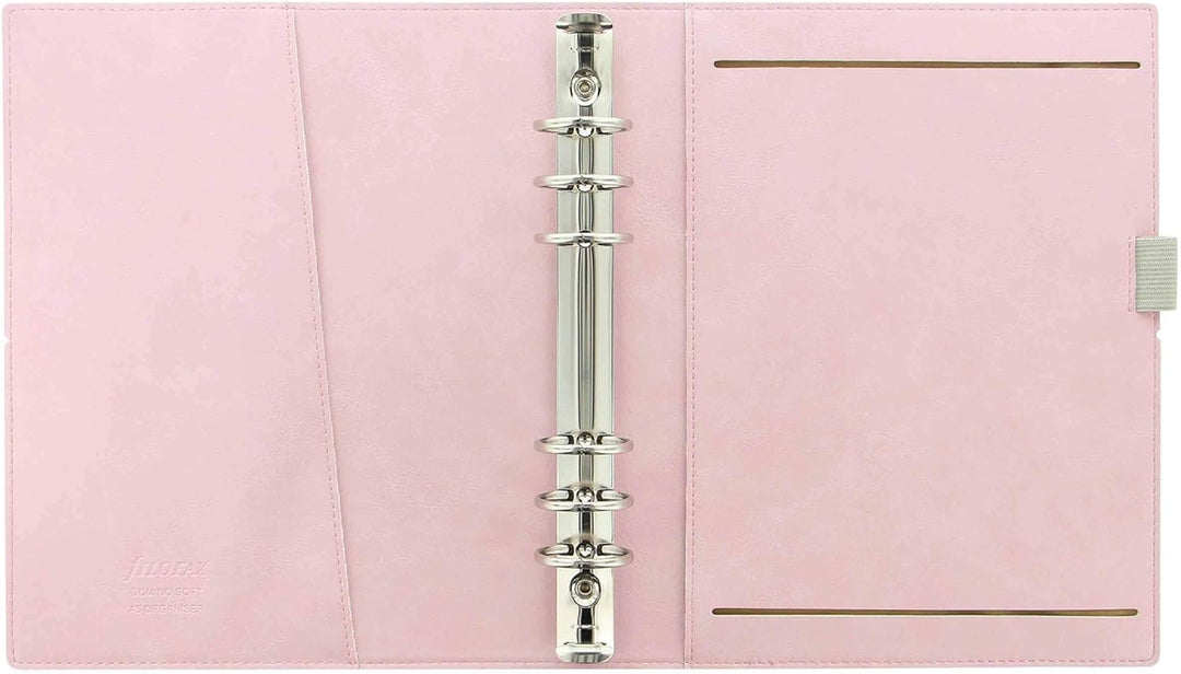 Filofax A5 Domino Soft Organizer, 2020 Blasses Rosa, Blasses Rosa