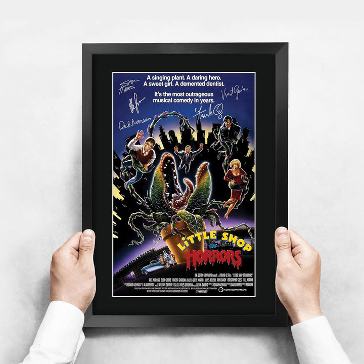 HWC Trading FR A3 Little Shop of Horrors Filmposter Rick Moranis Gifts Gedrucktes Autogrammbild für