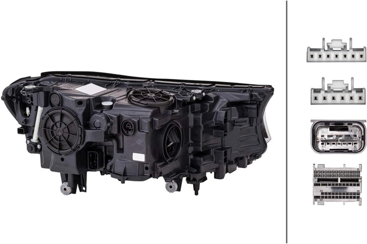 HELLA 1EX 354 854-111 LED-Hauptscheinwerfer - links - für u.a. BMW 7 (G11, G12) - AHL HIGH ICON LIGH