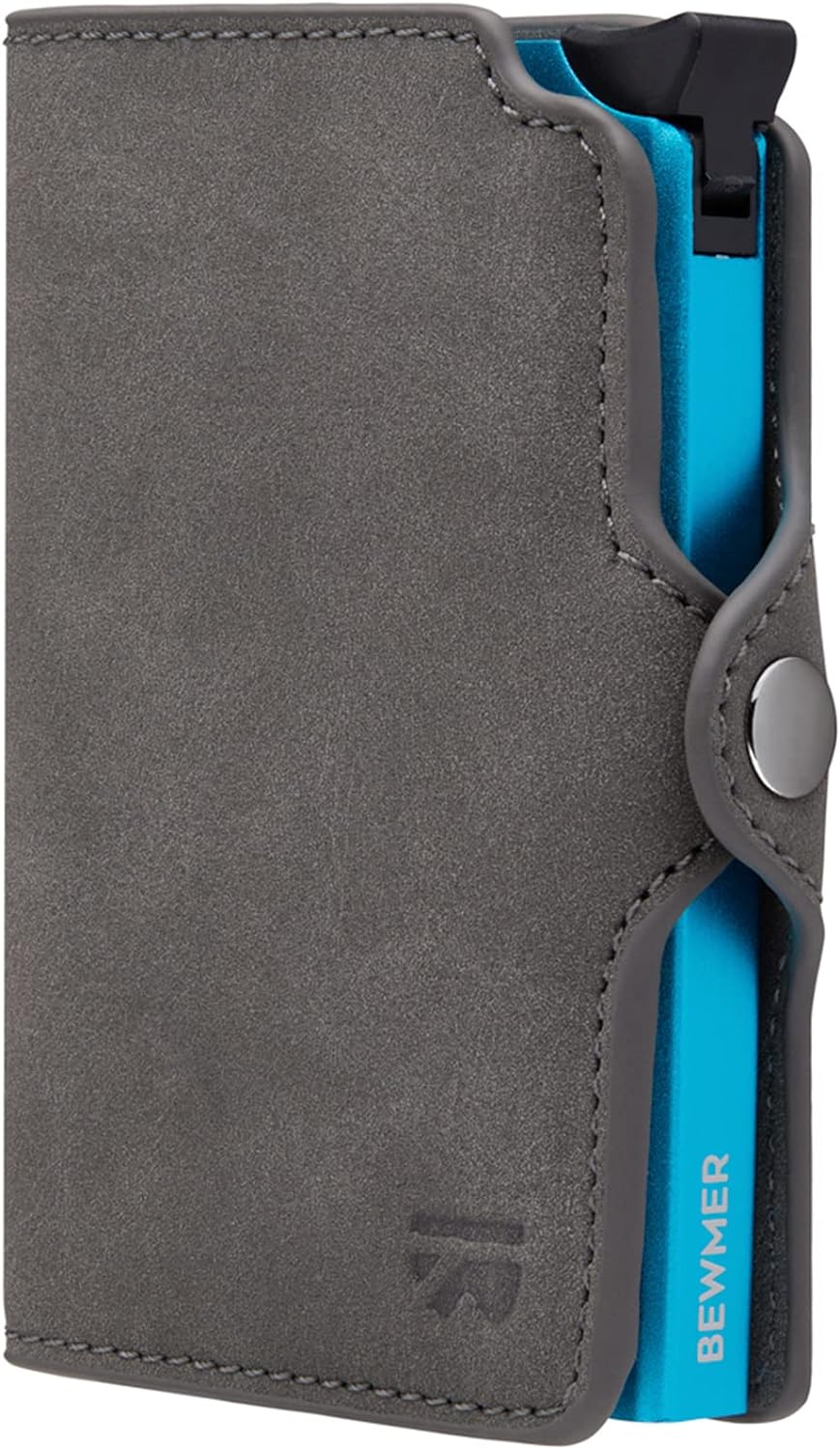 BEWMER 1 Geschütztes Kartenetui | Slim Wallet für Männer und Frauen | Kartenhalter mit RFID-Schutz u