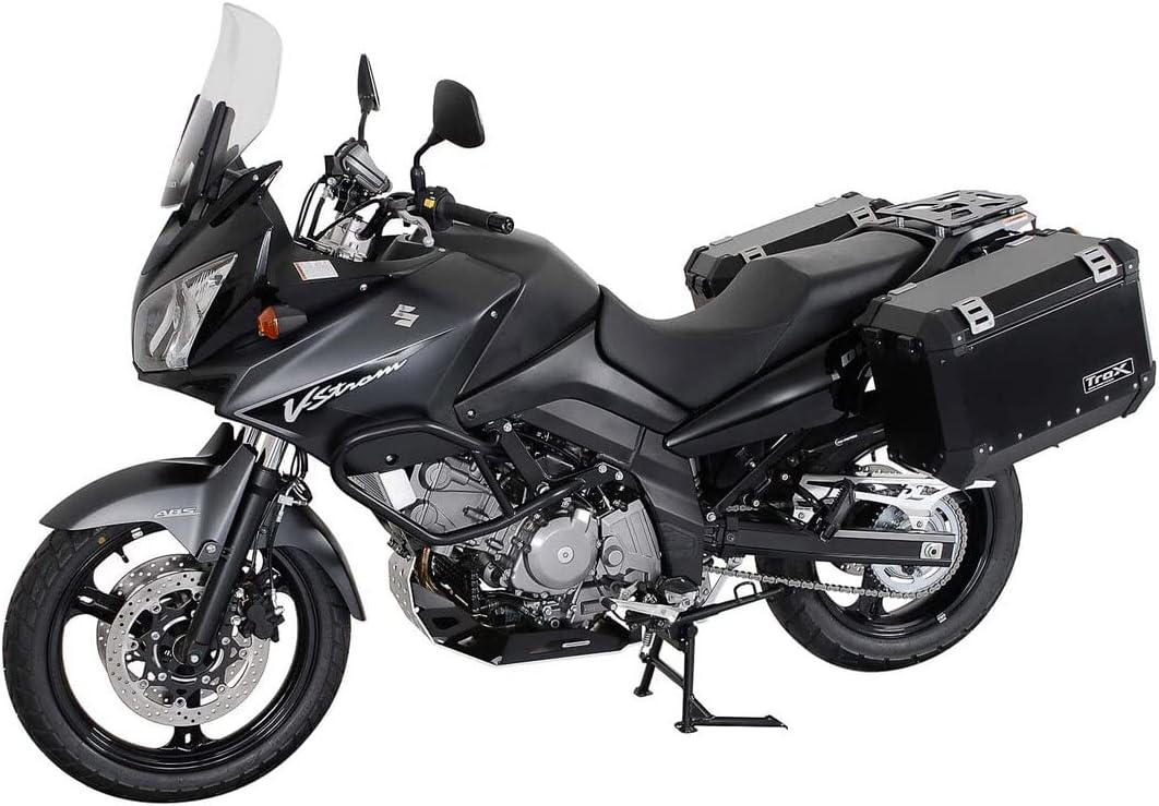 SW-MOTECH EVO Kofferträger, QUICK-LOCK Funktion, Schwarz für Suzuki DL 650 V-Strom (04-10)