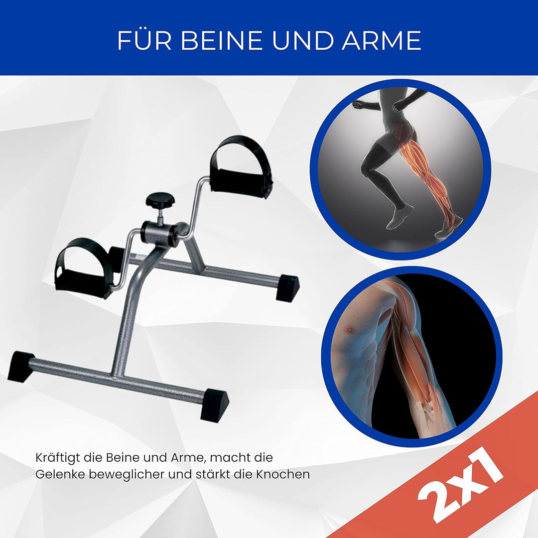Mobiclinic® Fitness, Pedaltrainer, Camino, Trittgerät, Heimtrainer für Arme und Beine, Europäische M