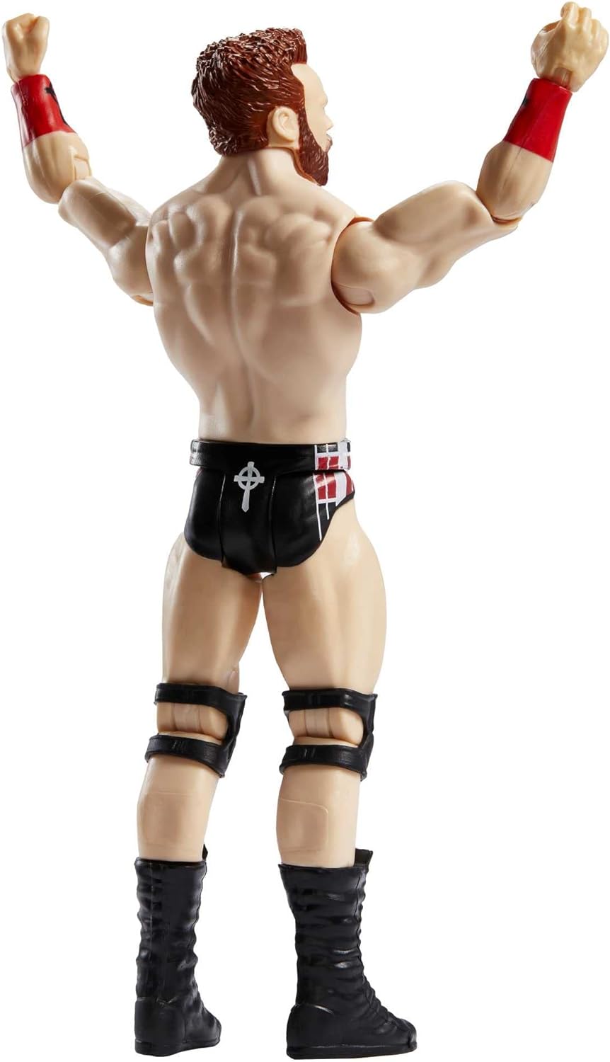 WWE HDD77 - WrestleMania Sheamus Actionfigur, bewegliches 15-cm-Sammlerstück, Spielzeug Geschenk für
