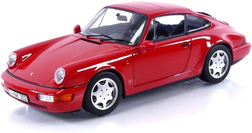 Norev kompatibel mit Porsche 911 (964) Carrera 2 1990 rot Modellauto 1:18
