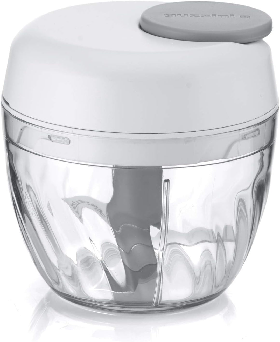 Guzzini - Kitchen Active Design, CHOP&STORE Manueller Müsezerkleinerer - Weiss, Ø 11,5 x h11 cm | 36