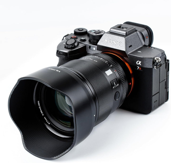 VILTROX 75mm f/1.2 E-Mount Objektiv Prime APS-C Autofokus für Sony a6000 a6400 a6700 a6600 ZV-E10 a7