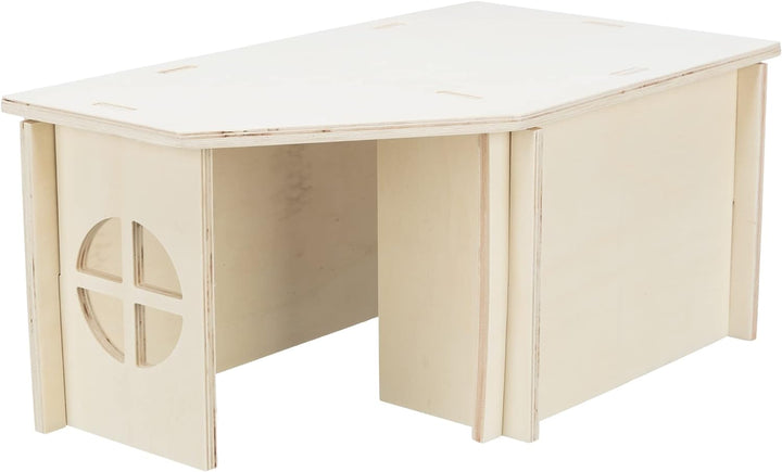 TRIXIE Kleintierhaus ohne Klammern und Nägel für Kaninchen Haus Holm, Stecksystem, Kaninchen, 50 × 2