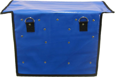 Palatis Fahrraddoppeltsche Porty blau, Zeitungstasche Zustellertasche Rollertasche