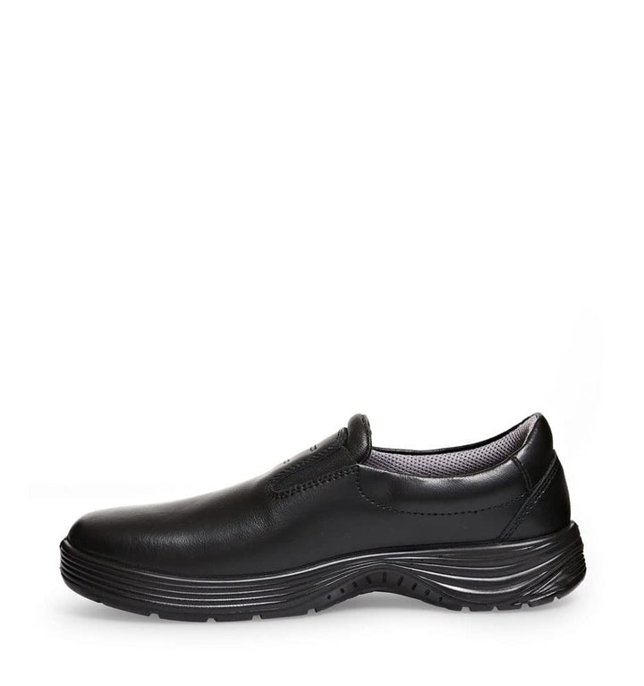 Abeba Halbschuh 711137 - X-Light Glattleder schwarz 43 EU, 43 EU