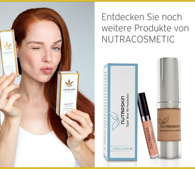 Nuvega Lash Super V – Veganes Wimpern- & Augenbrauenserum I Lange Wimpern in 4-6 Wochen I Lash Serum