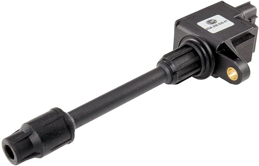 HELLA 5DA 230 035-571 Zündspule - 3-polig - Kerzenschachtzündspule - geschraubt