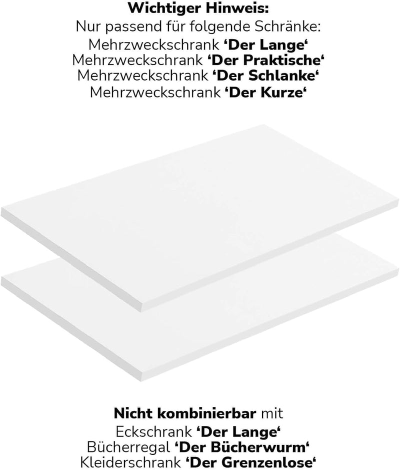 mokebo® Einlegeböden für Schränke aus Holz &