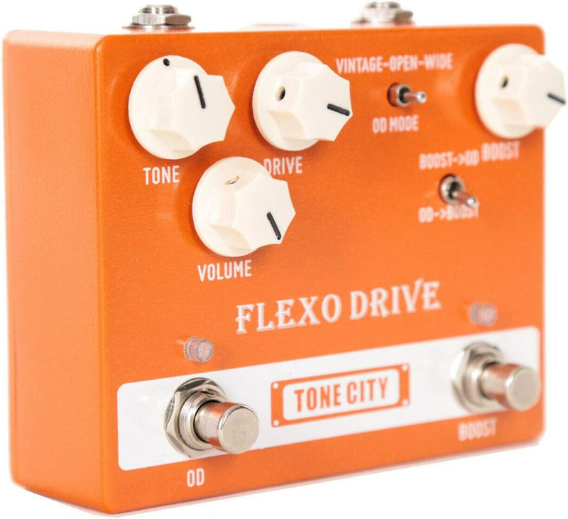 Tone City Flexo Drive Boost/Overdrive · Effektgerät E-Gitarre