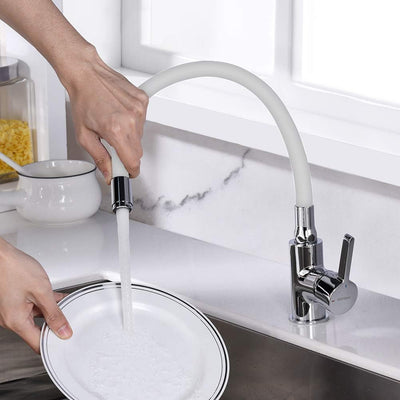 GRIFEMA GRIFERÍA DE COCINA-G4002-3 | Küchenarmatur - Wasserhahn Küche mit Flexibler Auslauf, Hoher A