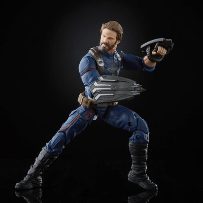 Hasbro Marvel Legends Series 15 cm grosse Captain America Action-Figur, Charakter aus der Infinity S