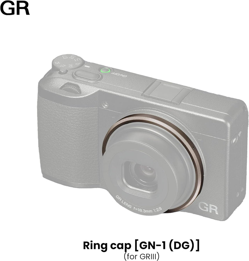 Gn-1 Metallring für Digitalkamera Gr III Dunkelgrau