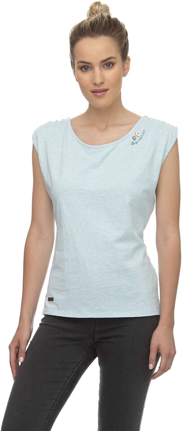 Ragwear Shirt Greta Grösse: L Farbe: 2035aqua