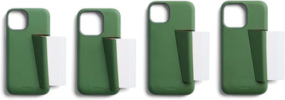 Bellroy Handyhülle – 3 Karten i14 Plus – immergrün Dunkelgrün (Evergreen), Dunkelgrün (Evergreen)