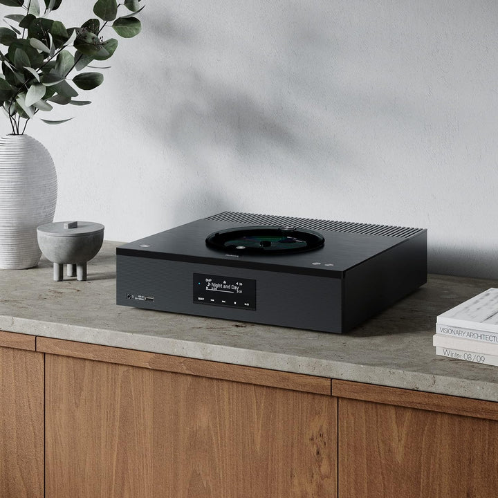 Technics Premium CD-Netzwerk-Receiver (Bluetooth, CD-Player, Streaming, Radio, USB) Schwarz, SA-C100
