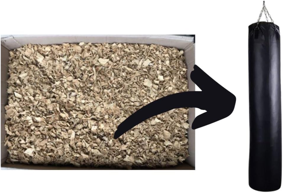 Füllung von Frappsäckchen, Polsterung, hochwertige Boxsack, Füllkarton, Lederreste, 20 kg