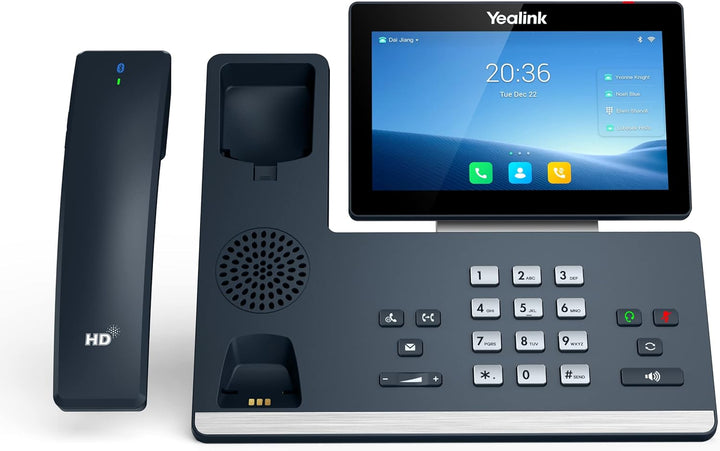 Yealink SIP-T58W PRO - VoIP-Telefon - mit Bluetooth-Schnittstelle mit Rufnummernanzeige, Schwarz, T5
