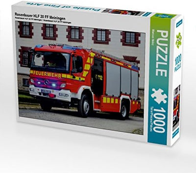 CALVENDO Puzzle Rosenbauer HLF 20 FF Meiningen 1000 Teile Lege-Grösse 64 x 48 cm Foto-Puzzle Bild vo