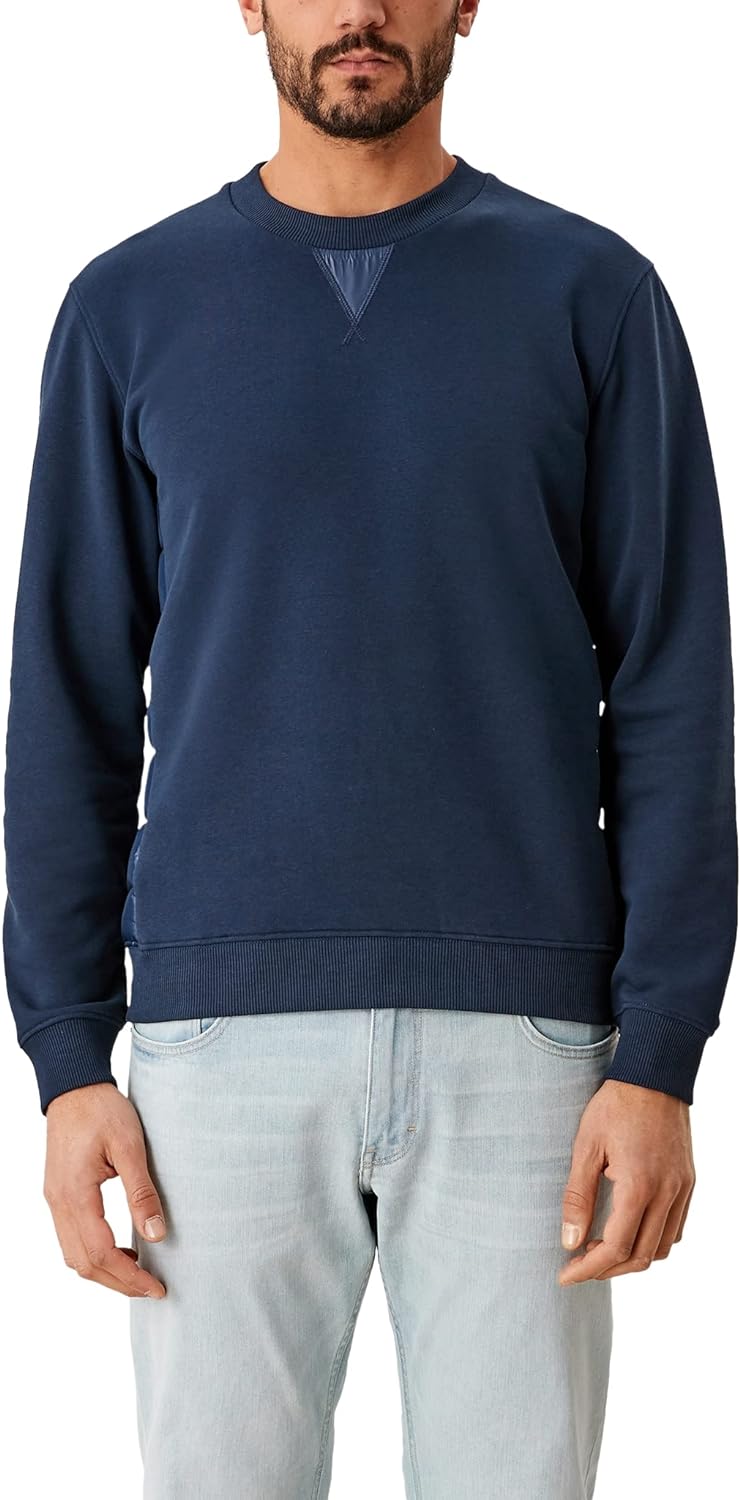 s.Oliver Herren Sweatshirt S Blue Nights, S Blue Nights