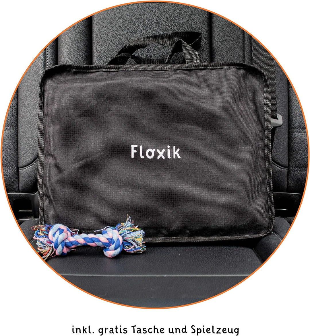 Floxik Hundedecke für jedes Auto – Premium Hunde Autoschondecke für die Rückbank inklusive Seitensch