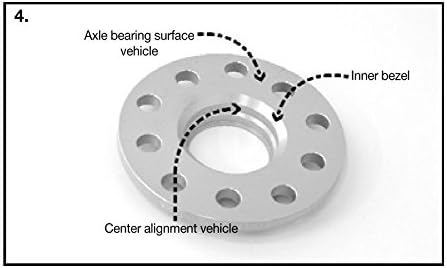 Spurverbreiterung TRAK+ Spurverbreiterungen/TRAK+ Wheel Spacers von H&R (3075726) Distanzscheibe Räd