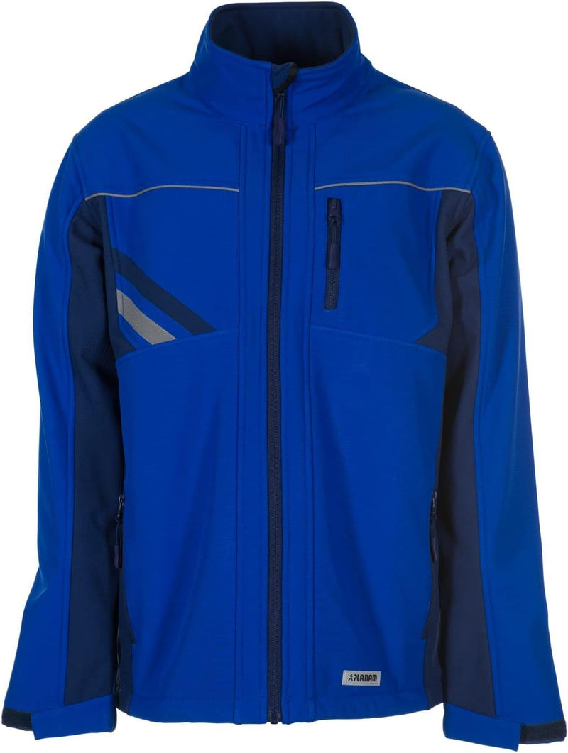 Planam Highline Herren Winter Softshelljacke kornblau marine zink Modell 2380 Grösse S S kornblau/ma