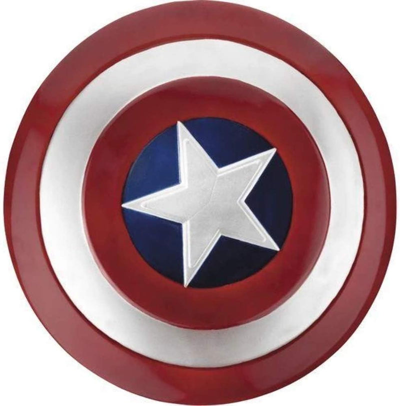 Generique - Captain America Schild Kostümzubehör rot-blau-Weiss