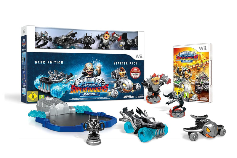 Skylanders SuperChargers Racing: Starter Pack - Dark Edition - [Wii] Nintendo Wii Racing - Dark Edit