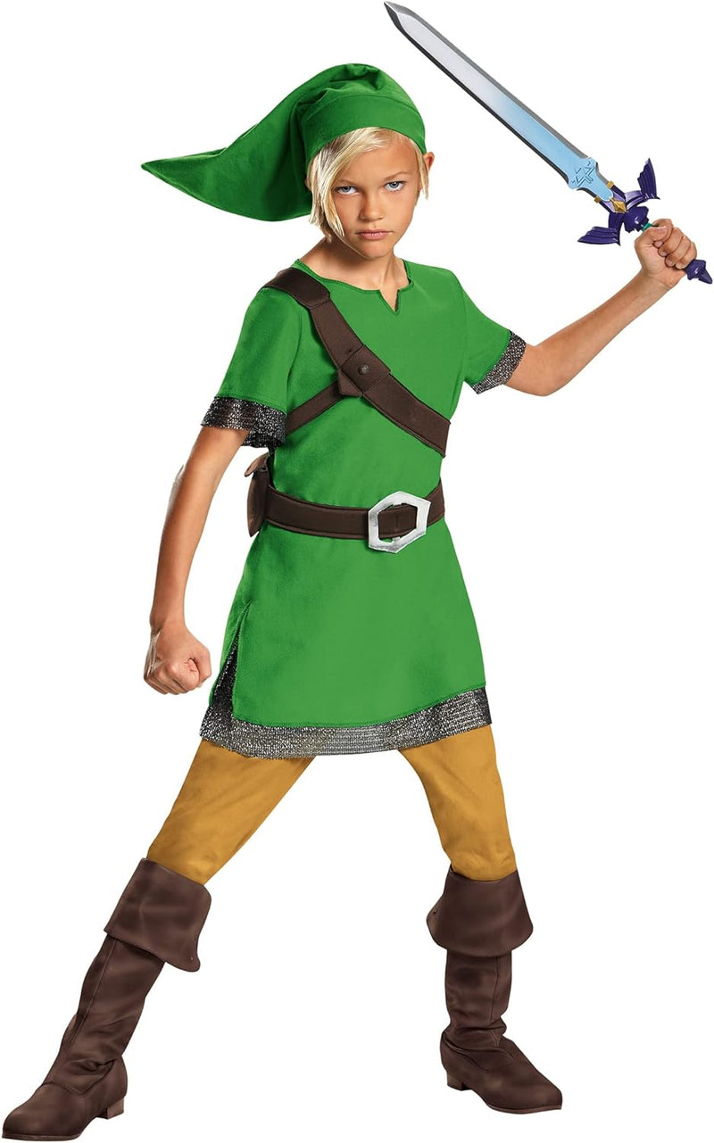 DISGUISE Link Klassisches Kostüm, X-Large (40-42) XL Einfarbig, XL Einfarbig