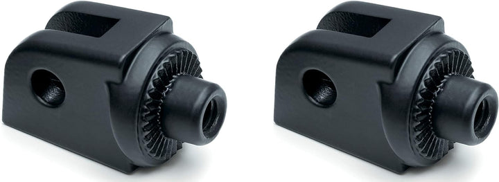 Kuryakyn 3289 Motorrad-Fusssteuerungskomponent: Splined Footpeg Adapter für 2019-20 Indian FTR Motor