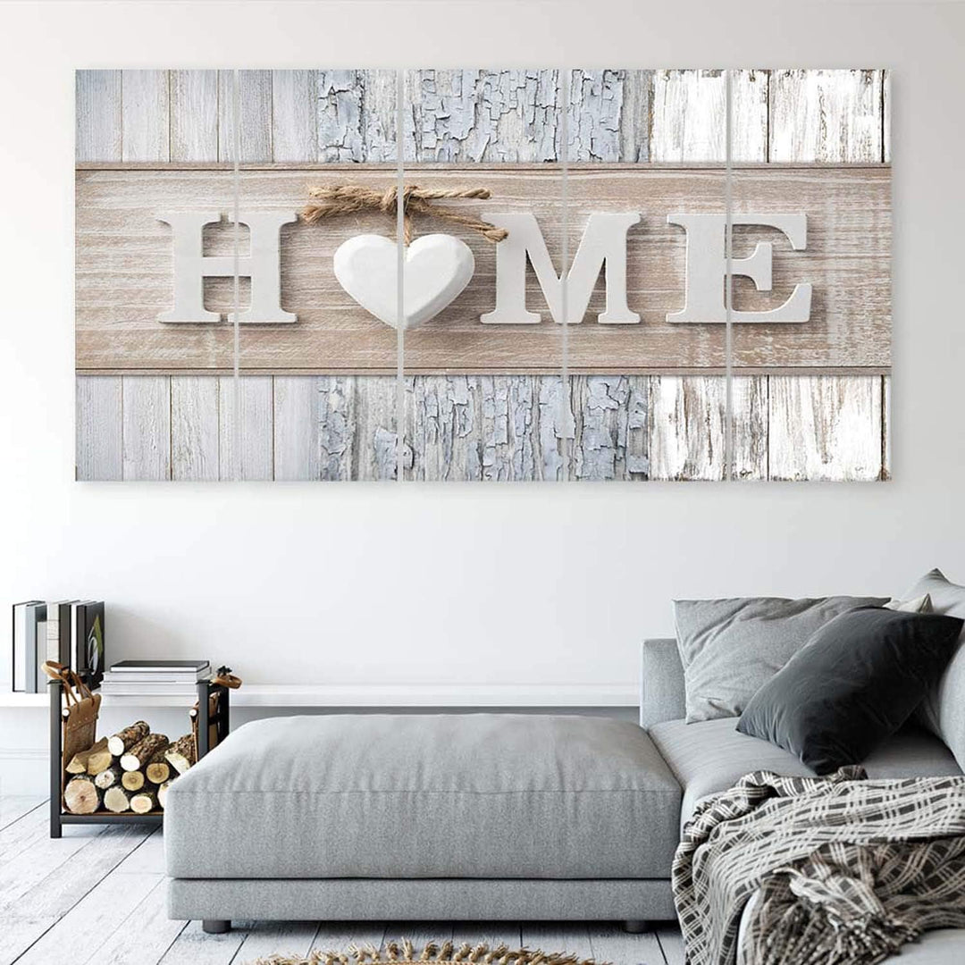 Feeby Wanddekoration Herz Wohnung Deko Paneel 200x100 cm Grau_s, Deko Paneel 200x100 cm Grau_s