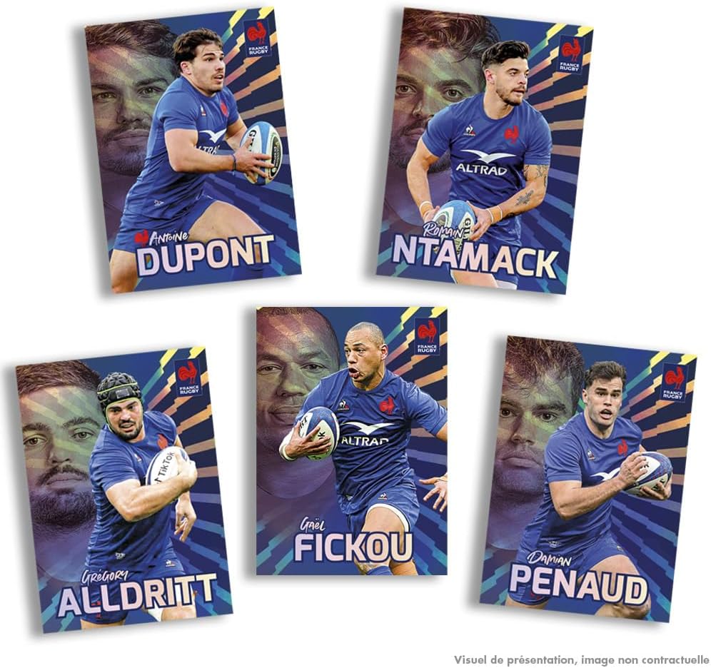 Schachtel mit 36 PANINI-Beuteln RUGBY EDF