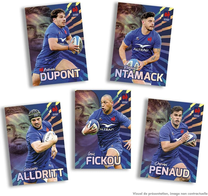 Schachtel mit 36 PANINI-Beuteln RUGBY EDF