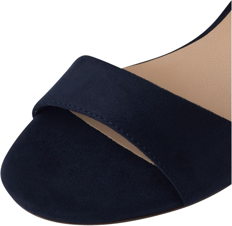 Tamaris Damen Sandaletten, Frauen Sandalen,TOUCHit-Fussbett 36 EU Navy, 36 EU Navy