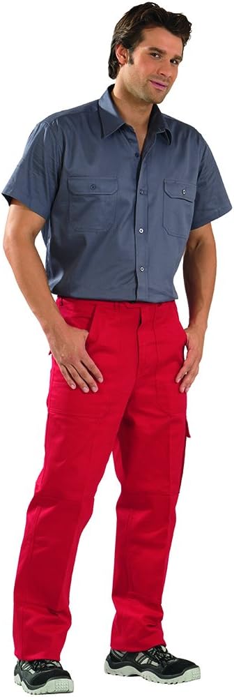 Planam Grösse 94 Herren BW 290 Cargo-Bundhose mittelrot Modell 0183 Mittelrot 94, Mittelrot 94