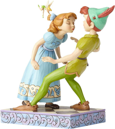 Disney Traditions An Unexpected Kiss - Peter Pan and Wendy Figur 170 x 110 x 190 cm, 170 x 110 x 190