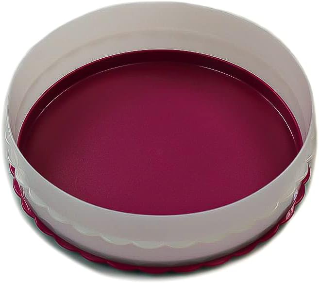Tupperware Hochstapler Exclusiv Dunkelpink Kuchen Torte für Tortentwist Twist 38459