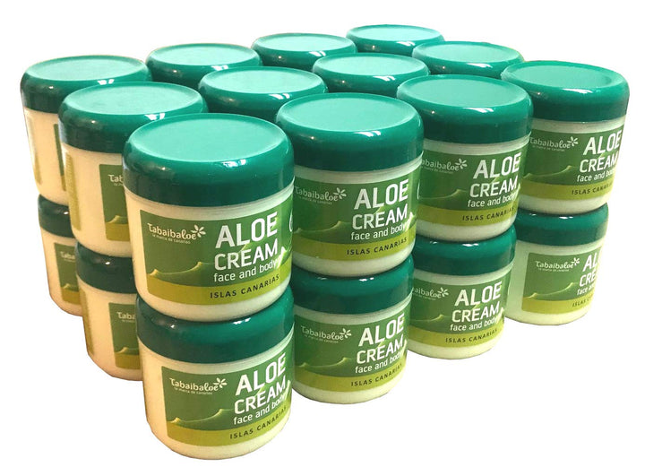 TABAIBA Aloe Vera Gesichts- und Körper-Feuchtigkeitscreme Aloe 100% natürlich von den Kanarischen In