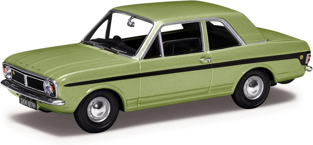 Ford Cortina MK2 Lotus – Farngrün – Corgi Vangaurds Druckguss-Modell