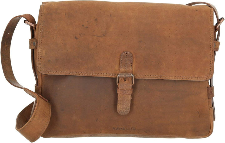 HAROLD'S Antik Messenger Leder 35 cm