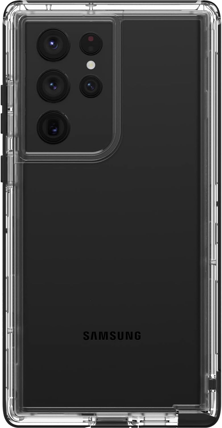 LifeProof Next Series Schutzhülle für Galaxy S22 Ultra, Schwarz/Transparent Next Serie schwarz, Next