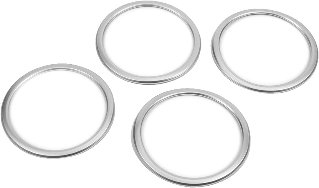 Headerbs 4 STÜCKE ABS Chrom Auto Tür Lautsprecher Ring Abdeckung Trim für X1 F48 2016-2018