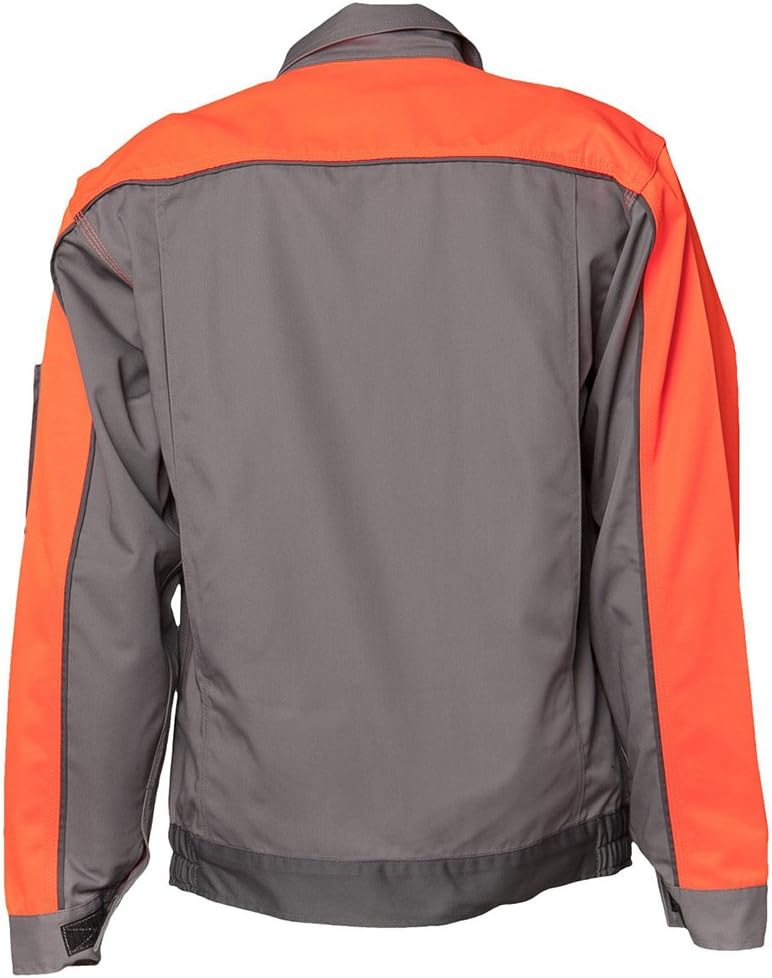 Planam Grösse 68 Herren Visline V1 Bundjacke zink orange schiefer Modell 2410